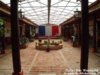 Inside Museum of Villa Alegre, Chile