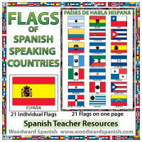 Flags of Spanish-speaking Countries - Spanish Teacher Resources